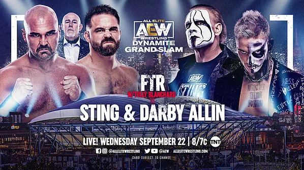 AEW Dynamite Grand Slam Kenny Omega Vs Bryan Danielson Britt Baker 