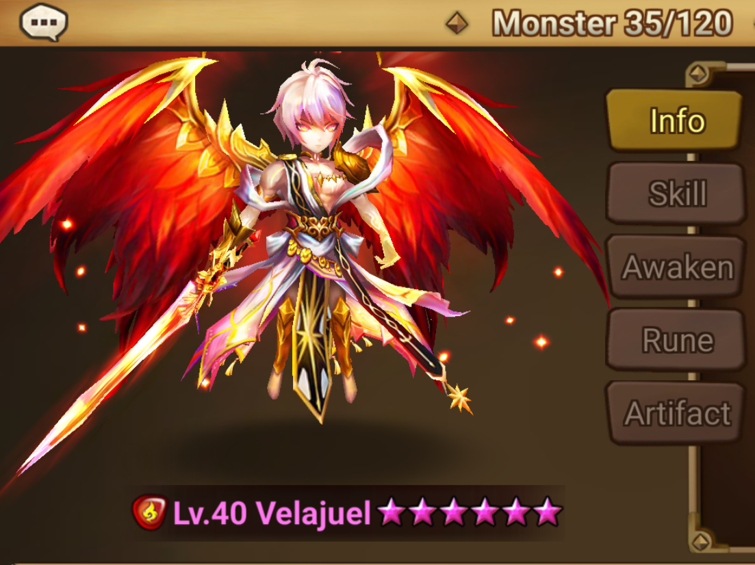 Summoners War Global LD WOLYUNG / LEAH / 7 5