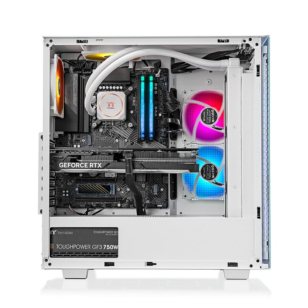 Thermaltake Launches Two Latest Prebuilt White LCGS (Liquid Cooling