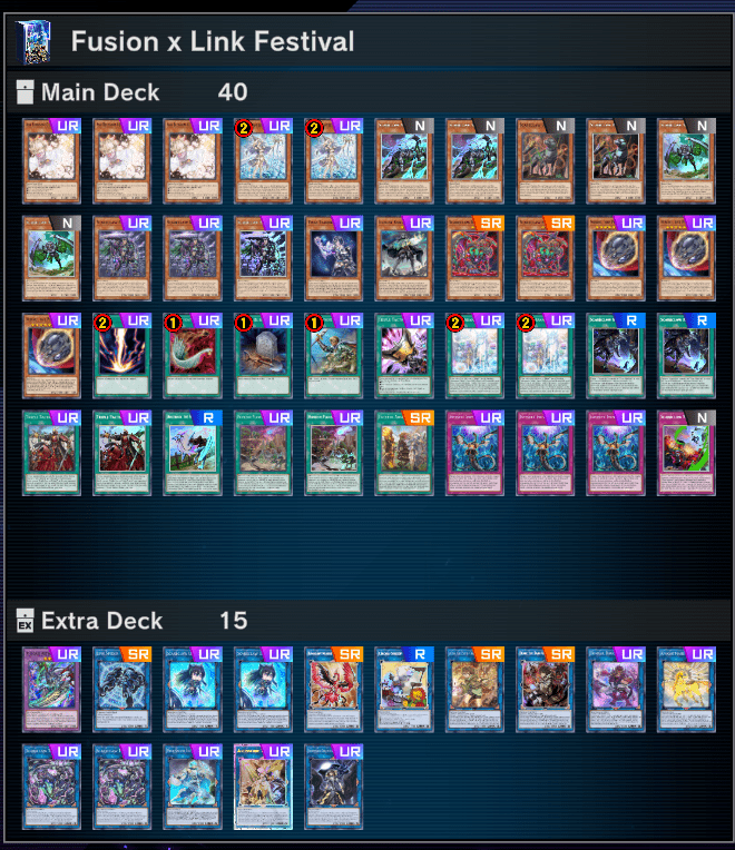 Fusion x Link Festival - Yu-Gi-Oh! Forum - Neoseeker Forums